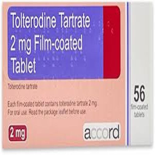 Tolterodine tartrate 2mg tablets